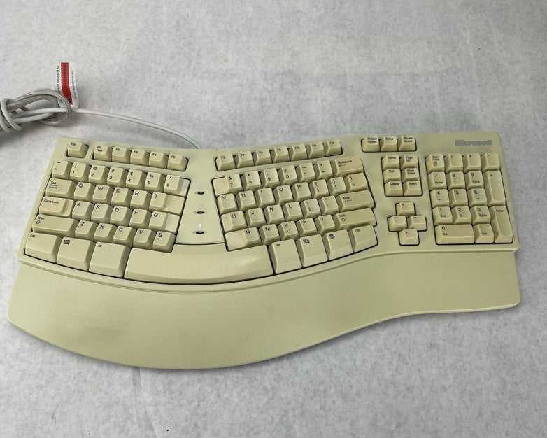 Microsoft X06-19331 Ergonomic Keyboard Tested