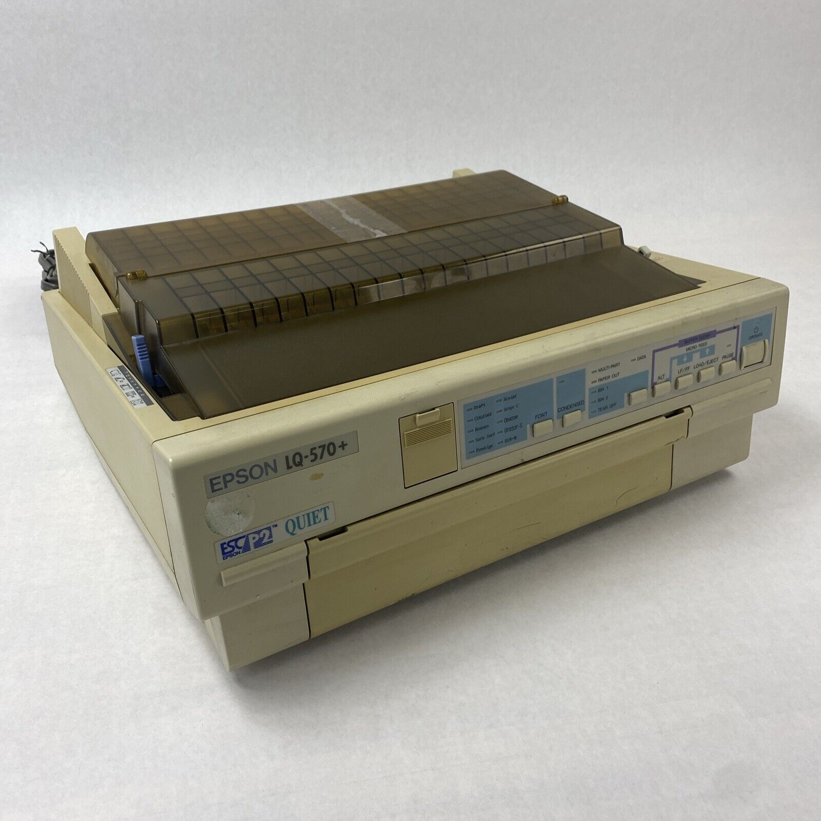 Epson LQ-570+ Dot Matrix Printer - Parts or Repair