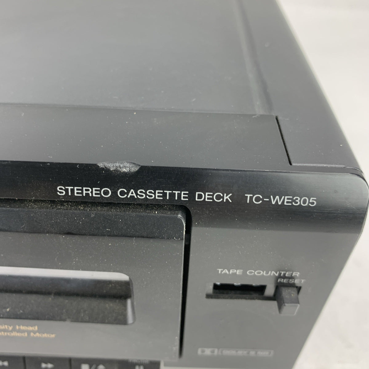 Vintage Sony TC-WE305 Dual Stereo Cassestte Deck - Powers On - Parts or Repair5