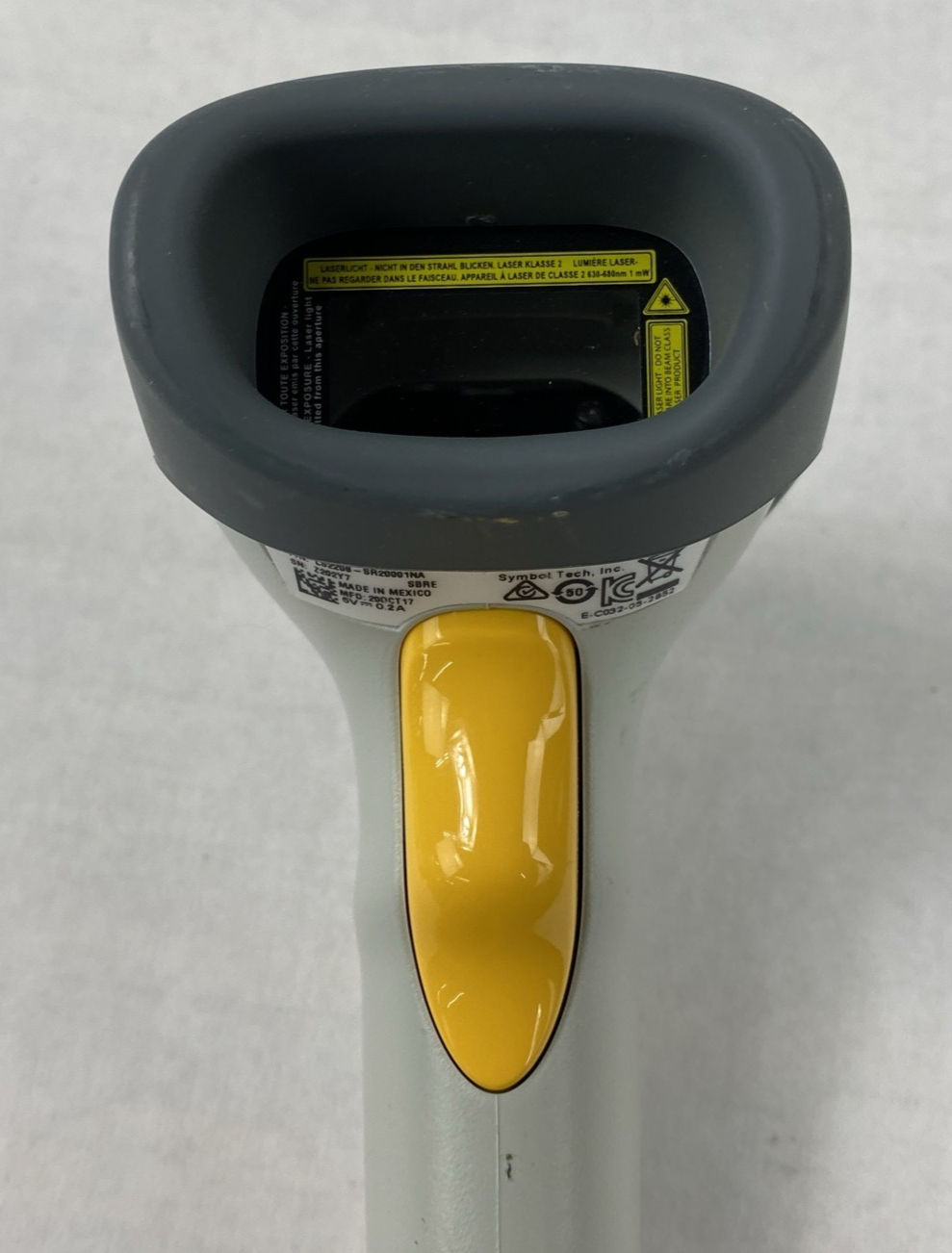 Symbol LS2208-SR20001NA Handheld Barcode Scanner (Lot of 2)