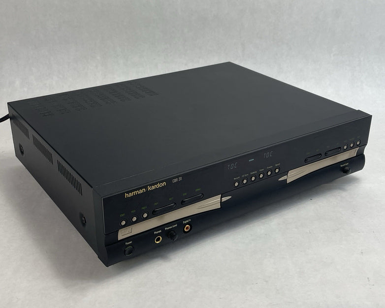 Harmon Kardon CDR 20 Dual CD Recoder For Parts or Repair