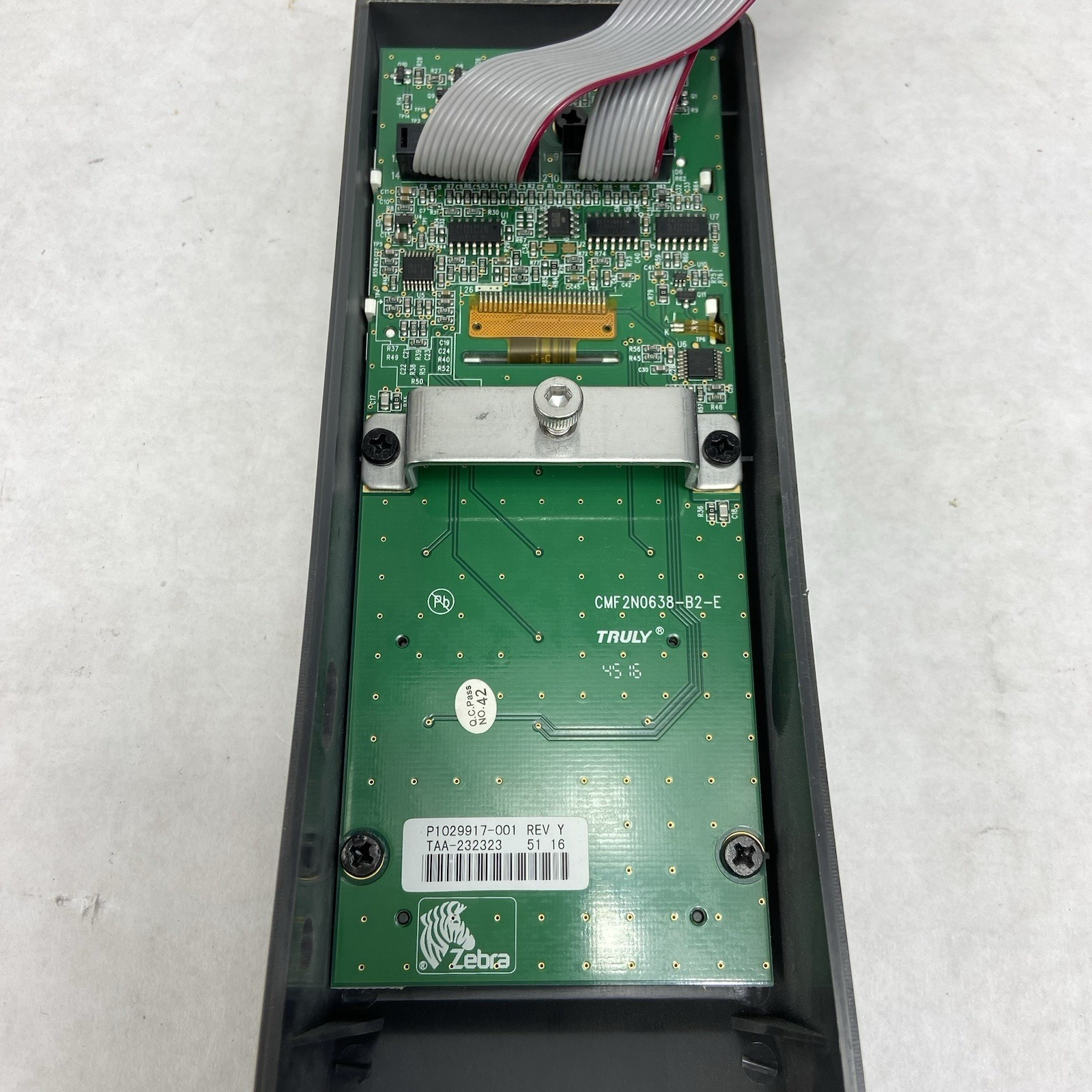 Zebra Front Control Cover Panel and Keypad  P1037974-031 for ZT230 Label Printer