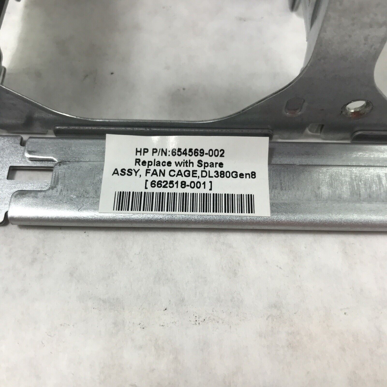 HP DL380 G8 6-Fan cage Assy 654569-002 662518-001