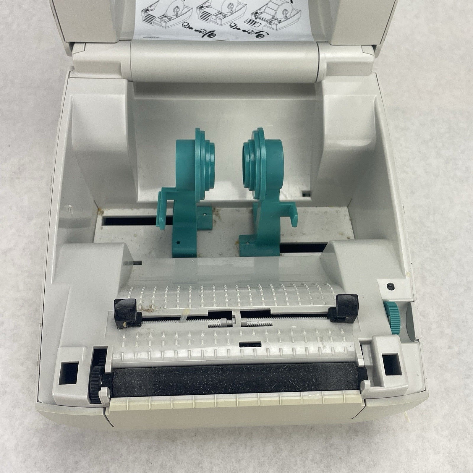 Zebra LP2844-Z Thermal Label Printer Tested Unknown Page Count No Power Cord5