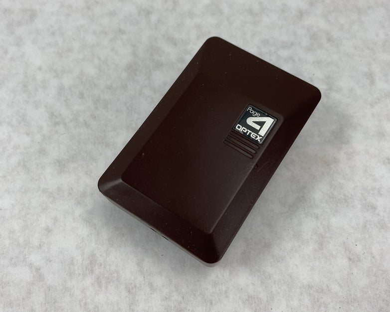 Optex WG-5 Page 4 Vehicle Alarm System