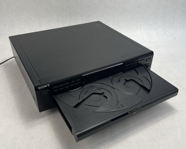 Sony CDP-CE315 5 Disc Changer CD Player Tested Plays No Screen