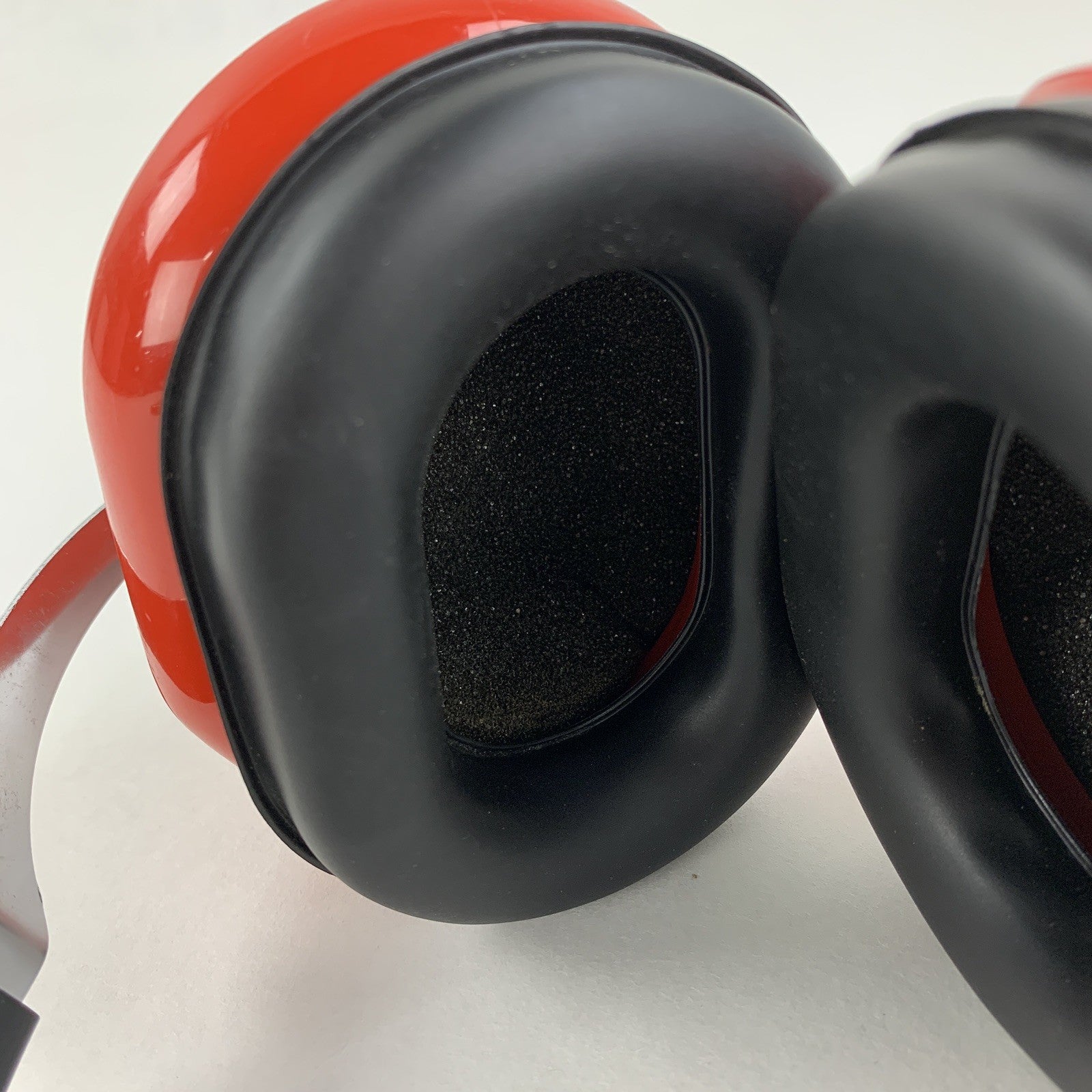 David Clark Company 310S Protective Headgear 12489G-02 Red Vintage