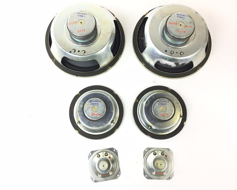 Seeburg HSC 3 Speakers For Parts or Repair