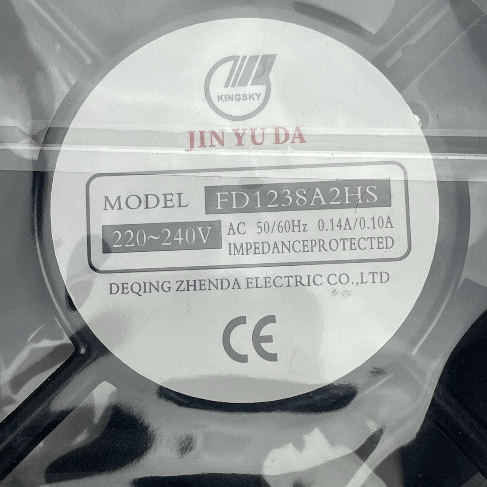 JINYUDA FD1238A2HS 220-240V 0.14/0.10A 12cm Untested Open Box Lot of 22