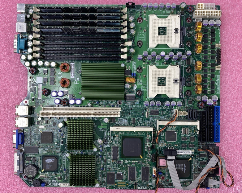 Supermicro X6DHR-X8G Motherboard 4GB RAM No CPU No Shield