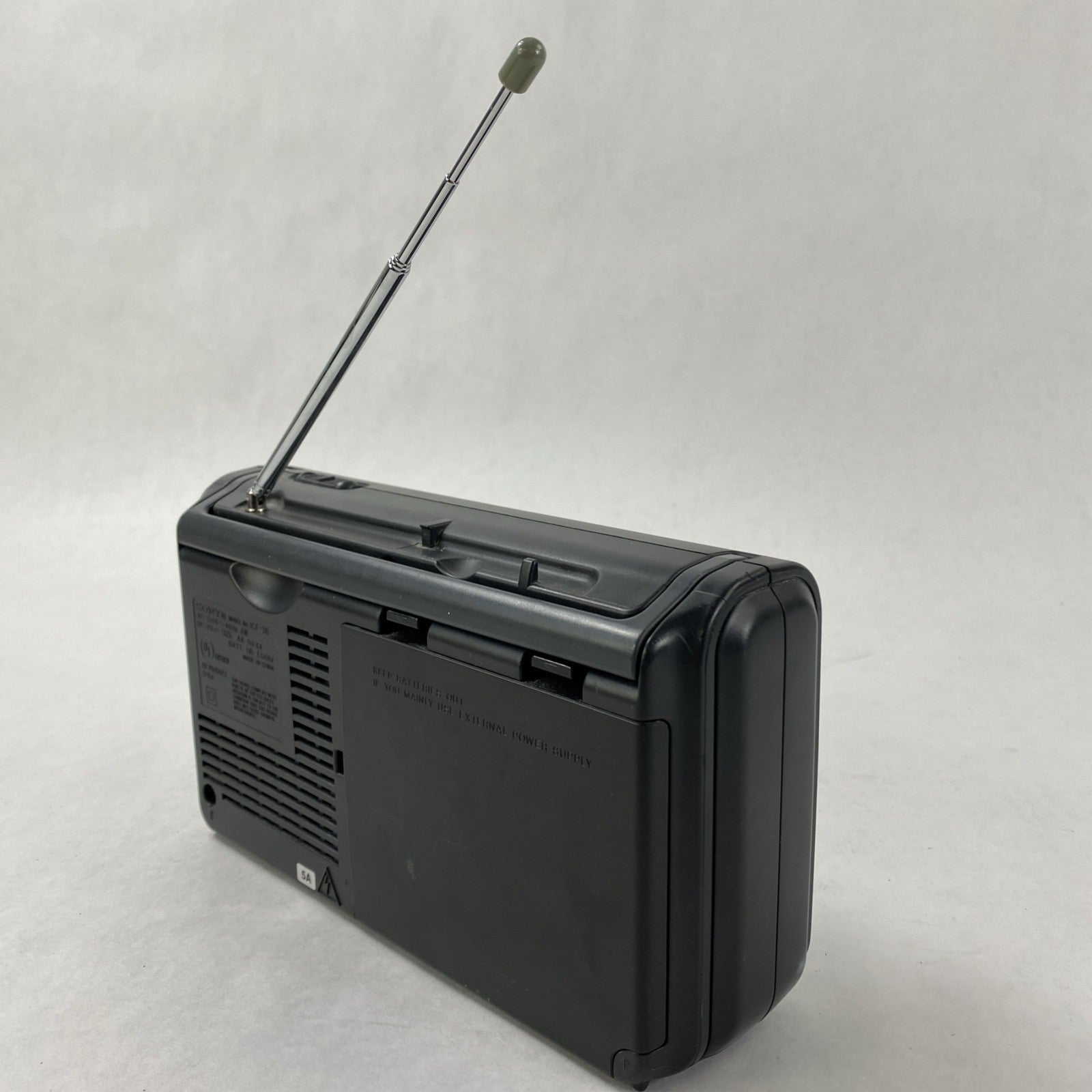 Sony ICF-38 FM/AM 2Band Radio  Tested3