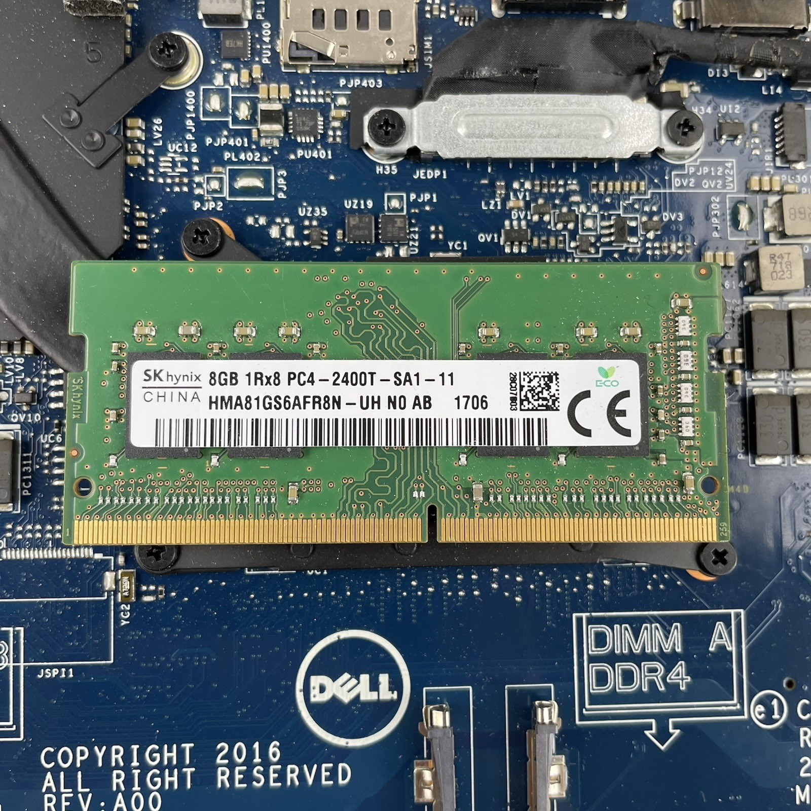 Dell Latitude 5480 14" i7-7600U 2.80 GHz 8 GB RAM No SSD/OS/AC/Batt22