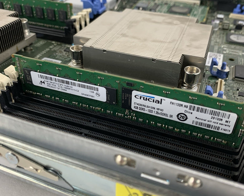 Dell PowerEdge R410 1U Server 2x Xeon E5620 2.4 GHz 8 GB Ram No OS No HDD