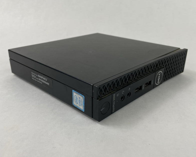 Dell Optiplex 3050 Micro i5-7500T 2.70 GHz 8 GB RAM No SSD/OS/AC - Bad Front