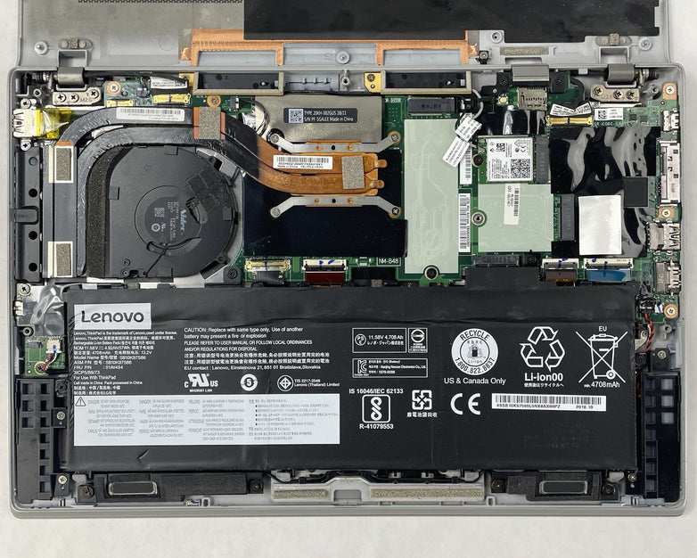 Lenovo ThinkPad X1 Carbon G6 14" i7-8650U 1.90 GHz 16 GB RAM No SSD/OS/AC