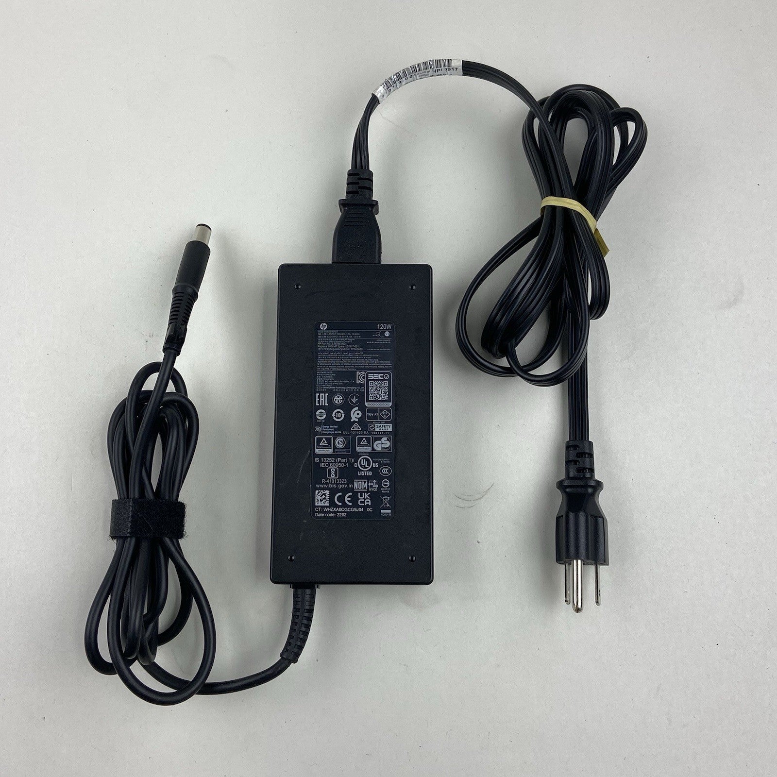 HP 120W 19.5V 6.15A Slim AC ADAPTER TPN-CA19 - Lot of 51