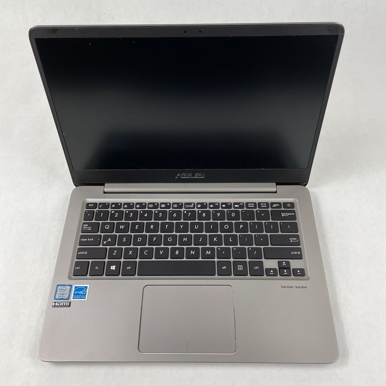 Asus UX410U 14" i7-8550 1.80 GHz 8 GB RAM No SSD/OS/AC/Battery1