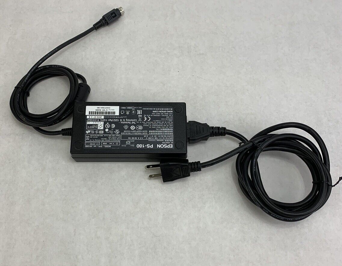 Epson PS-180 M159D 50W AC Adapter (Lot of 4)