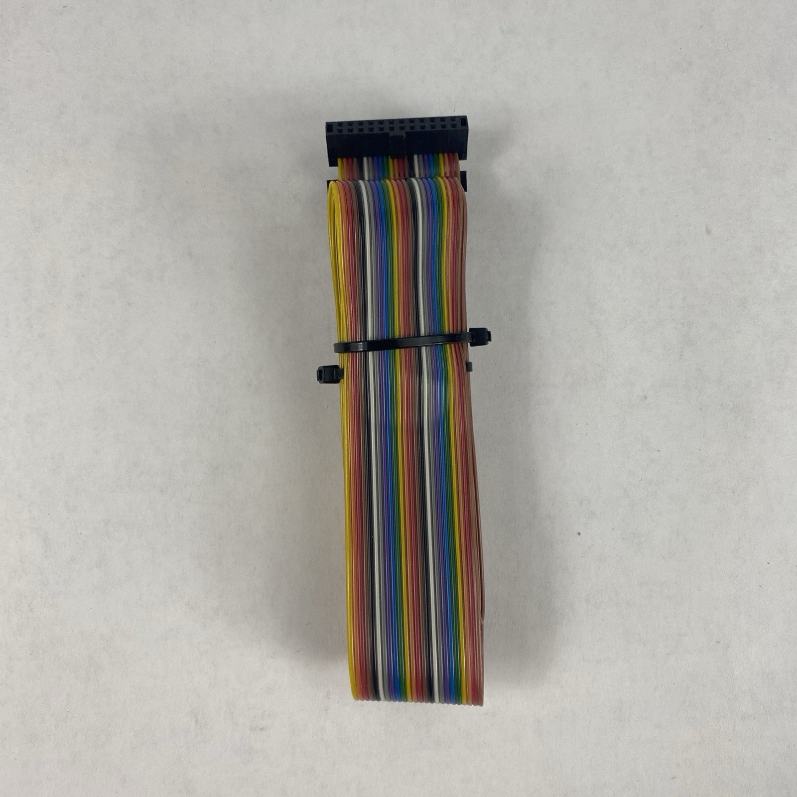 24 Pin 4ft Multi Coloured Flat Ribbon Cable Wire Lot of 44