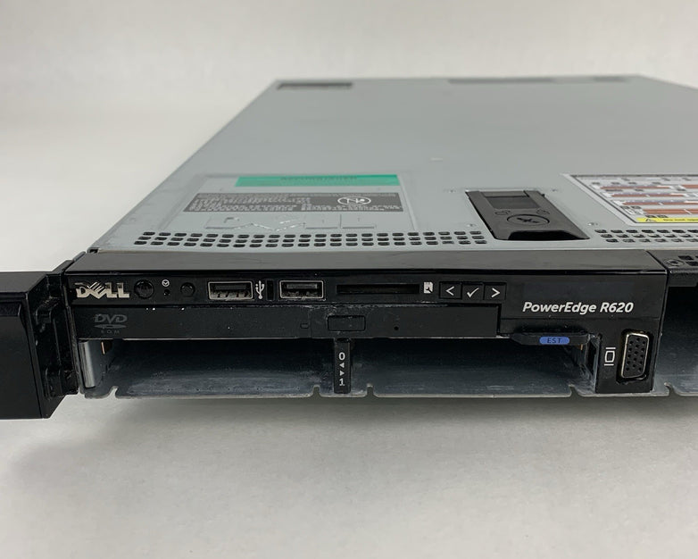 Dell PowerEdge R620 2x Intel Xeon E5-2670 2.6 GHz 64 GB RAM No HDD No OS