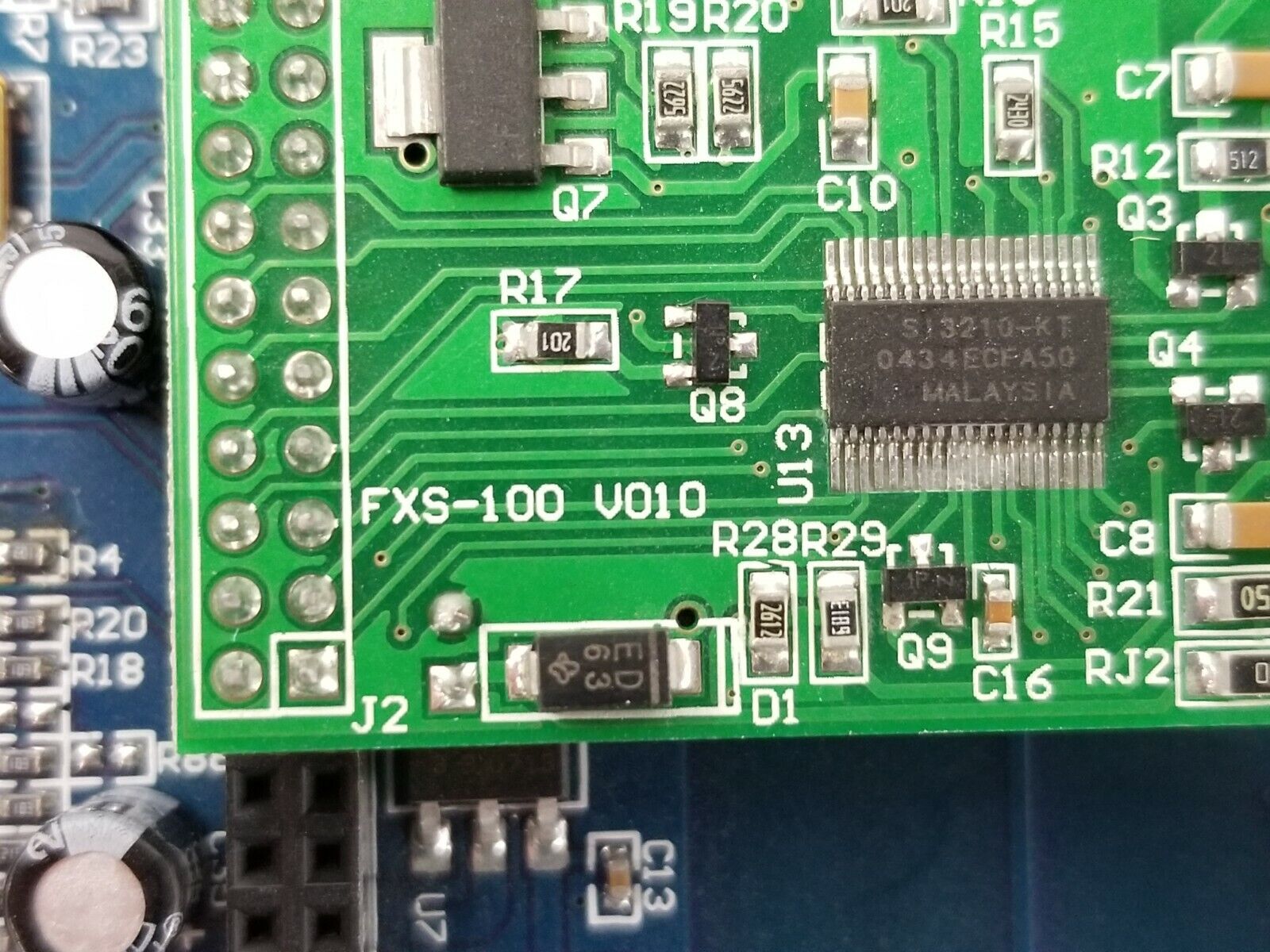 ZapMicro ZMA400 REV 2.0 with FXD-100 and FSX-100V010