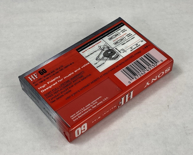 Sony High Fidelity Normal Bias Audio Cassette 60 Minutes (Lot of 11)