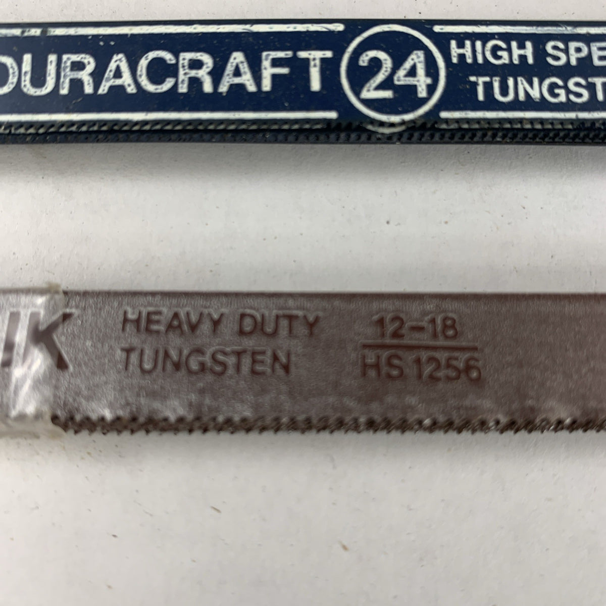 Hack Saw Blades Tungsten Bi-Metal Steel mixed in Erik case - Lot of 70 Blades5