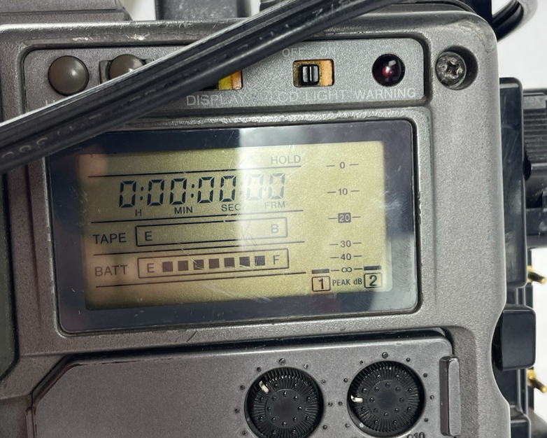 Sony BETACAM SX DNW-9WS Digital Camcorder Power Tested For Parts