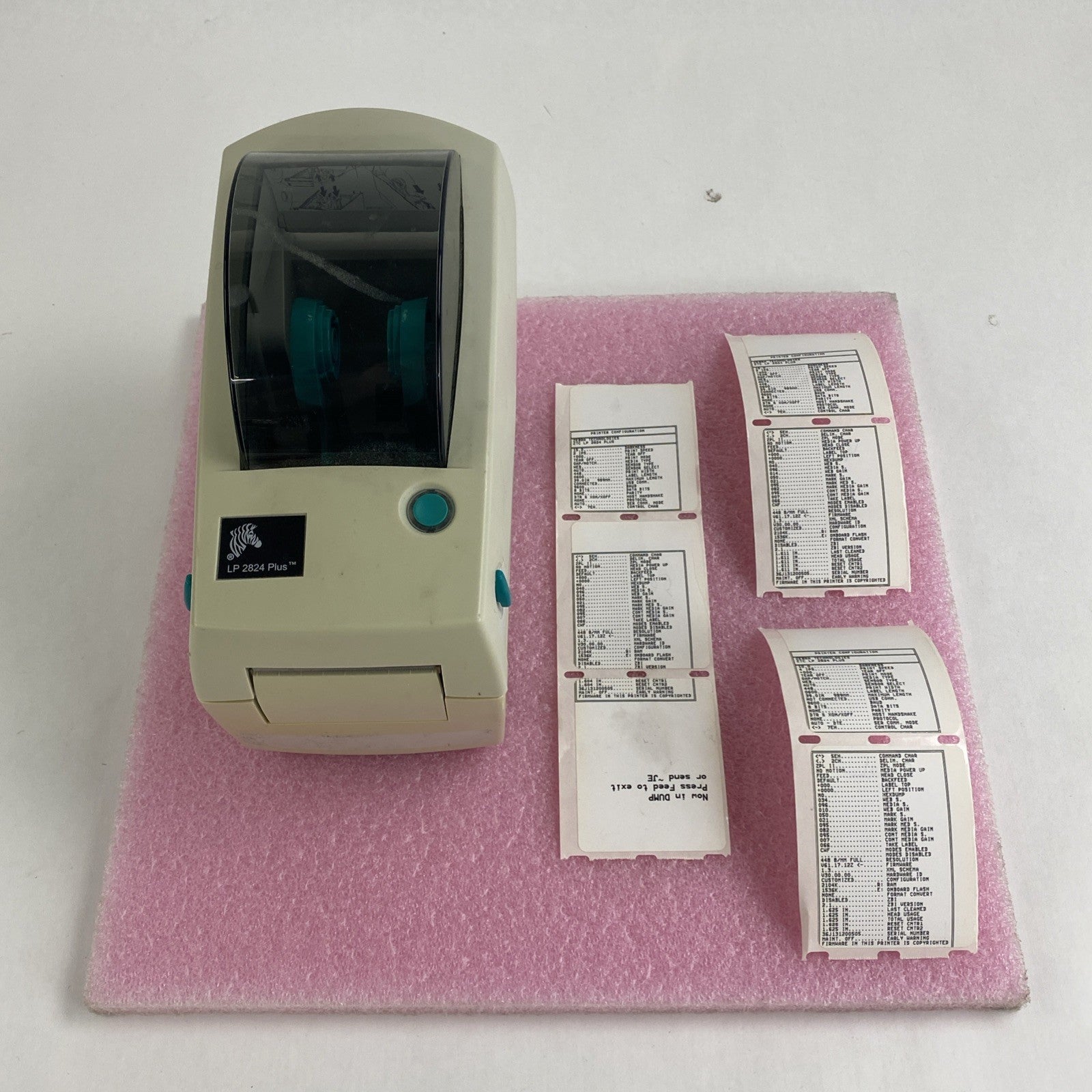 Zebra ZTC LR2824 Plus Label Printer Tested7