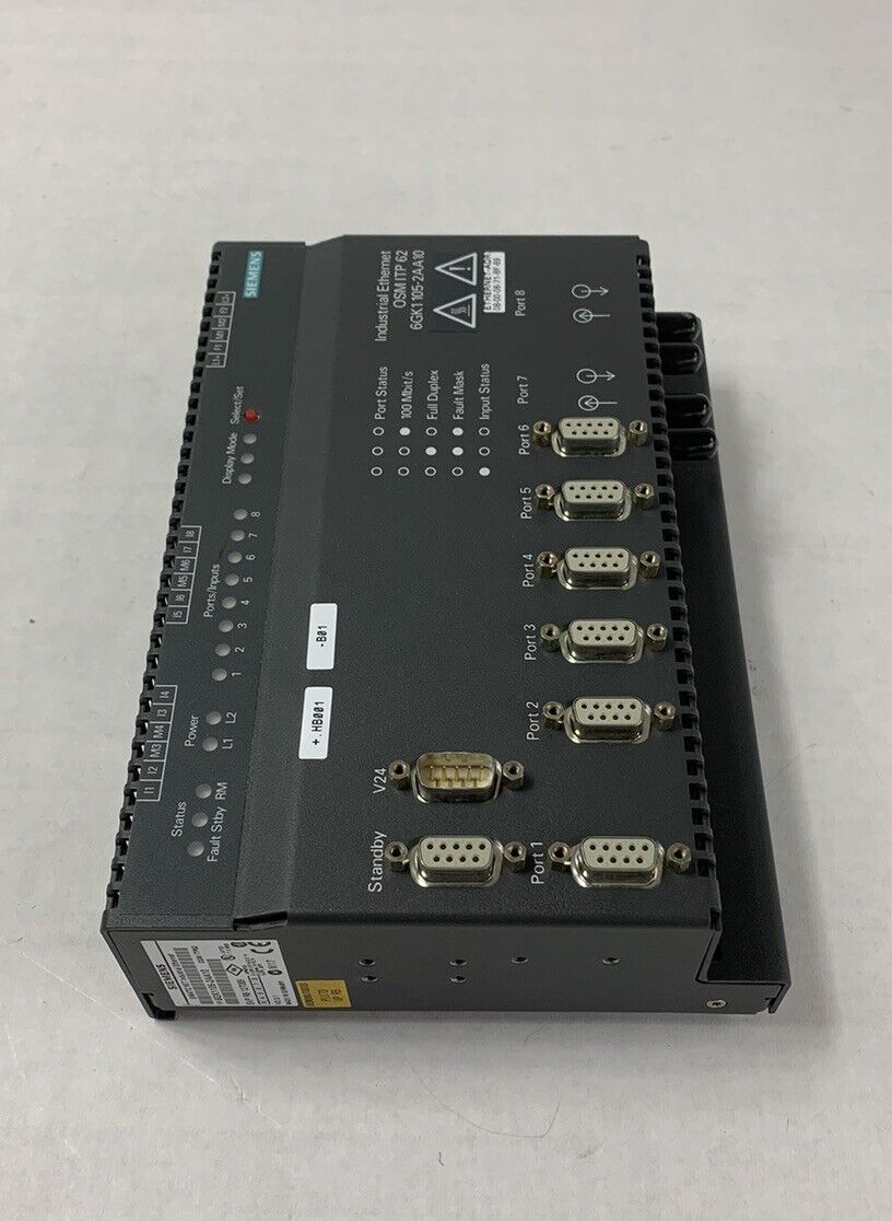 Siemens SIMATIC 6GK1105-2AA10 Industrial Optical Switch Module OSM ITP 62