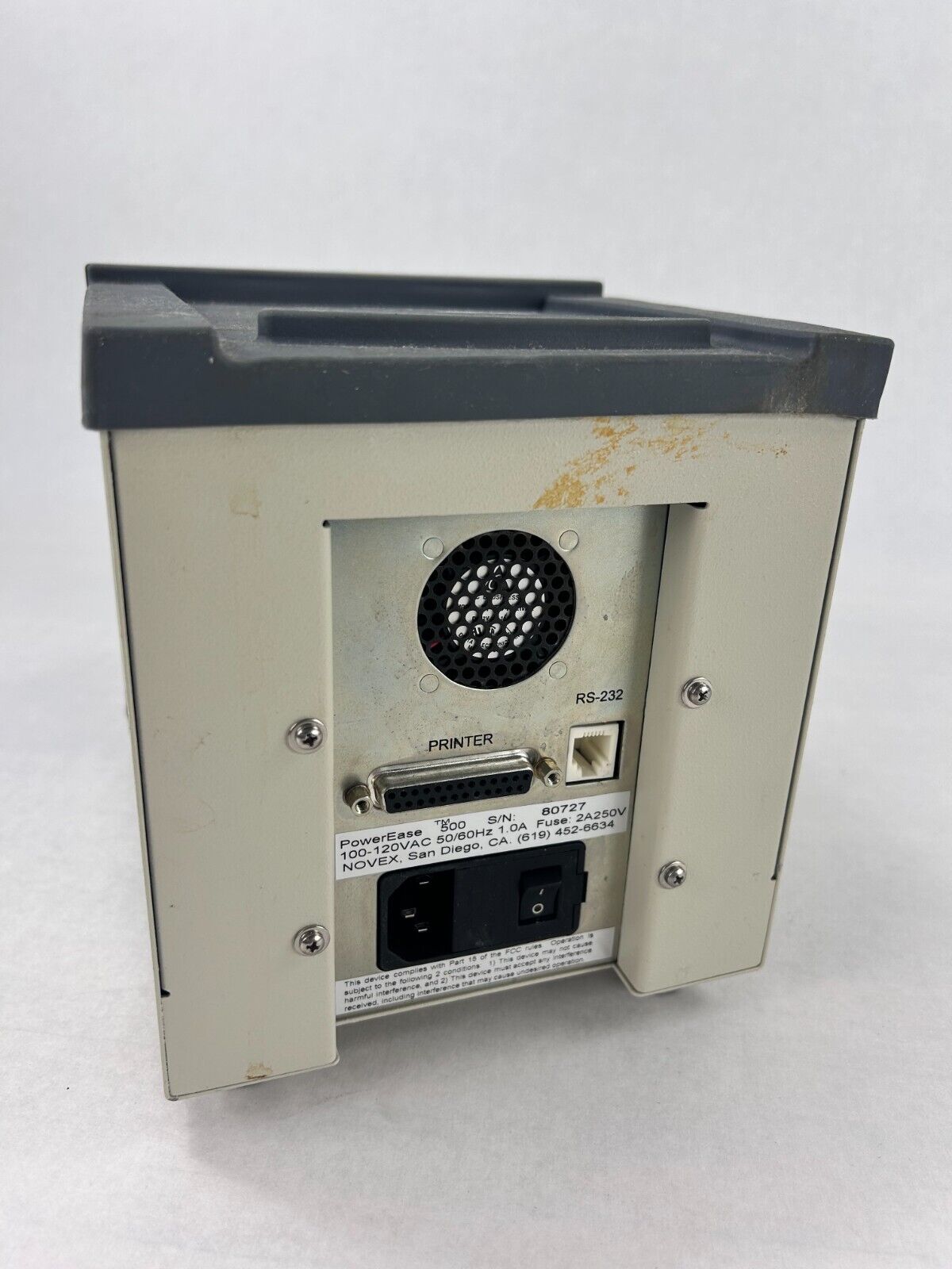 Invitrogen Novex PowerEase 500 Electrophoresis Power Supply - Parts or Repair