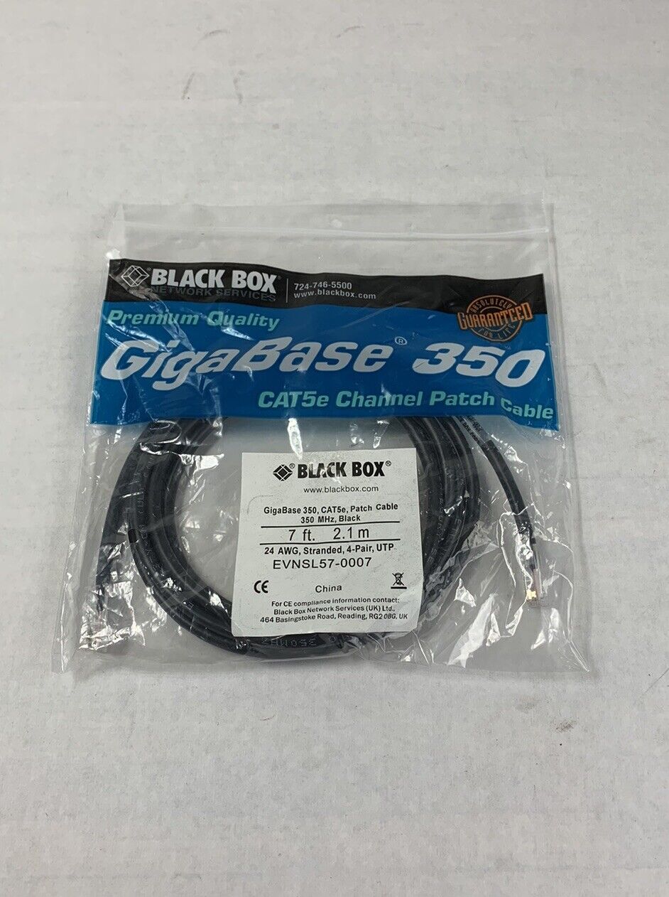 Black Box EVNSL57-0007 GigaBase 350 CAT5E 350 Mhz (Lot of 4)