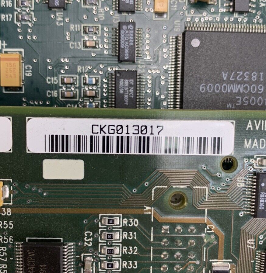 Avid 0890-00097-01 Sanmina System Analogue/Digital Video Card