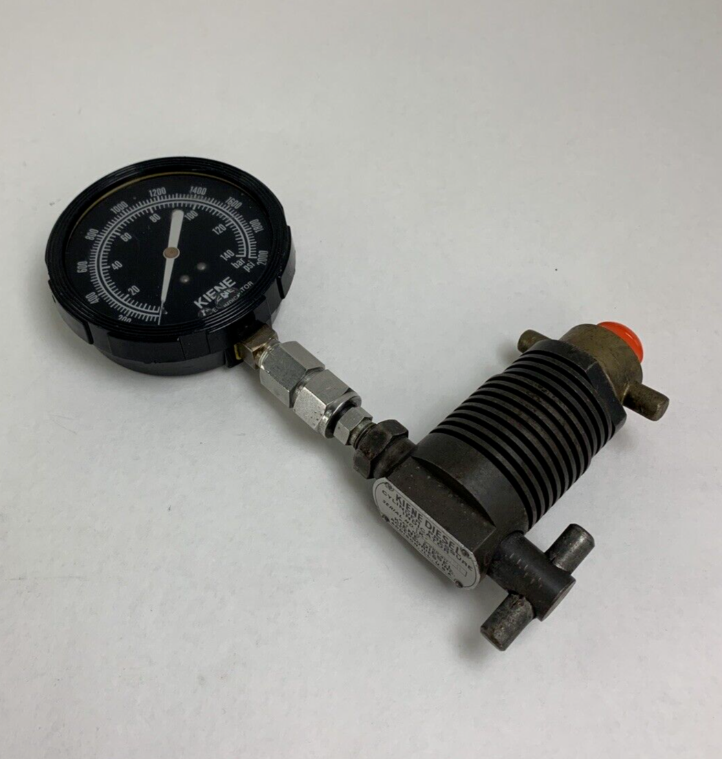 Kiene 23-0808-03 Diesel Cylinder Pressure Indicator Untested