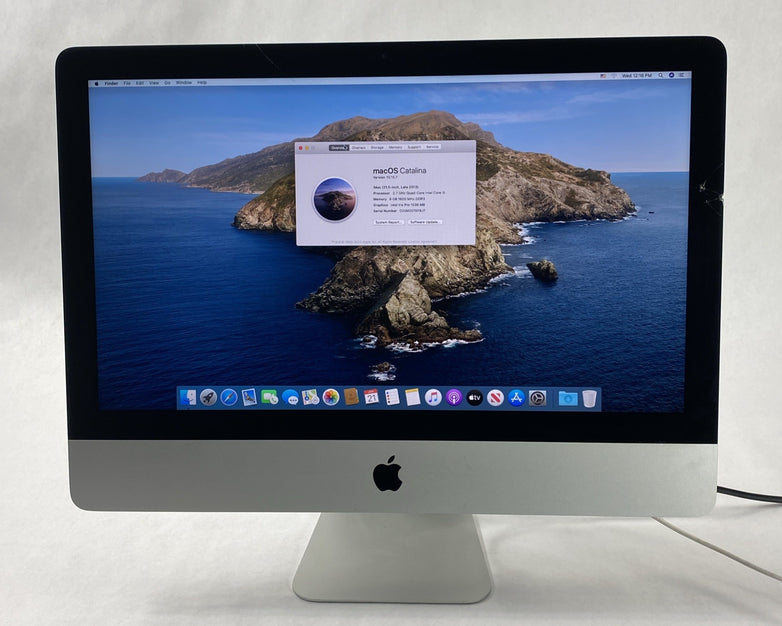 Apple A1418 iMac 21.5" 2013 2.7 GHz Core i5 8 GB RAM 1TB HDD macOS 10.15.7