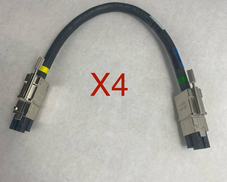 Cisco Power Stack Cable 37-1122-01 for Cisco Catalyst Switch REV A0 Lot of 4