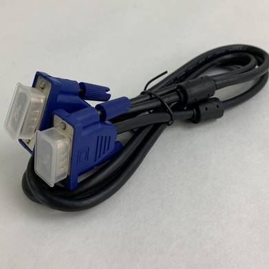 Space Shuttle-Z S2427501215T SVGA/VGA Monitor TFT Male to Male Cable - Lot of 20
