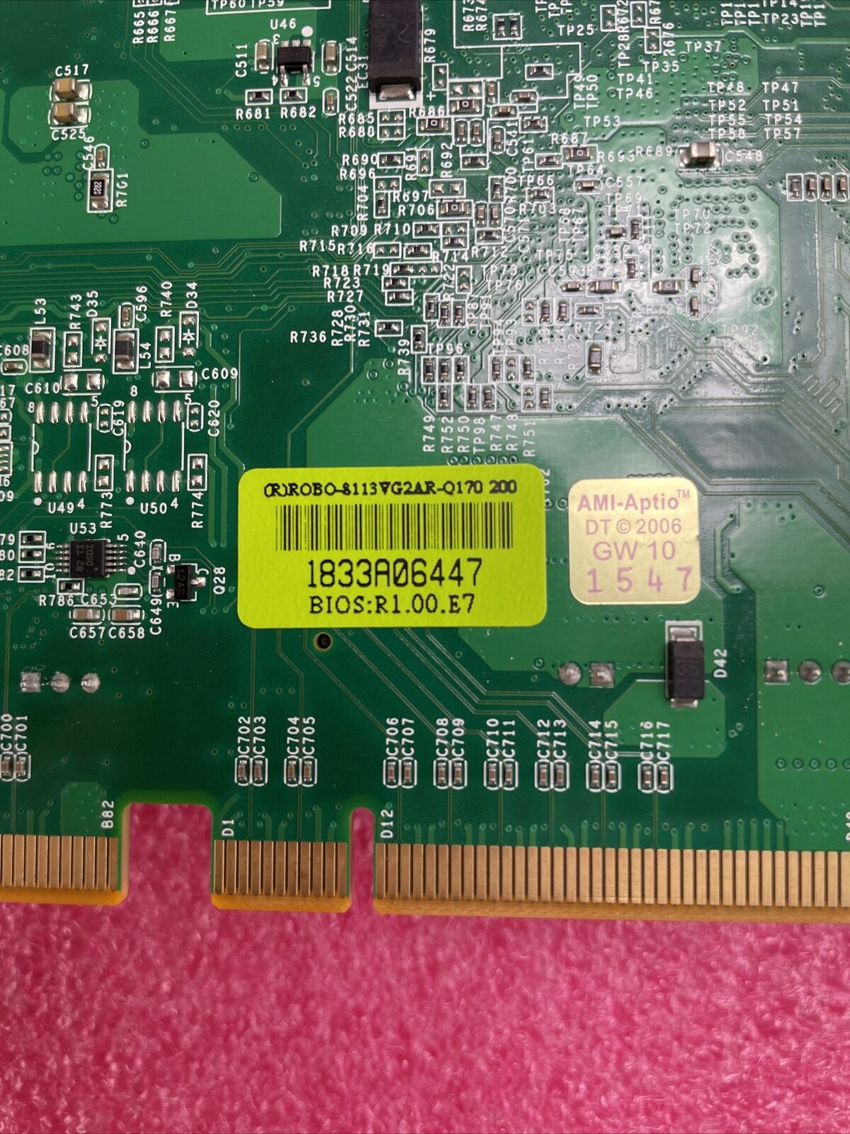 ROBO-8113VG2AR-Q170 200 Single Board Computer Intel i7-7770 3.6GHz 4GB RAM
