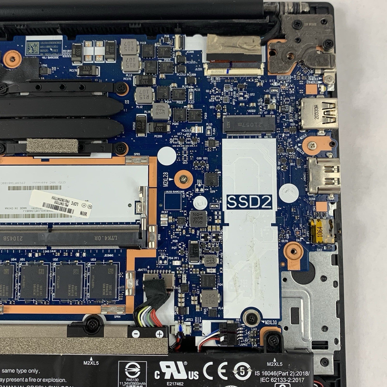 Lenovo ThinkPad E15 Gen 2 15.6" Ryzen 7 4700U 2.0 GHz 8 GB Ram No OS/HDD/AC12