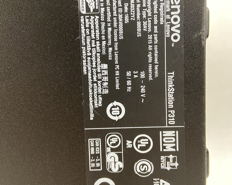 Lenovo ThinkStation P310 DT Intel Core i7-6700 3.4GHz 8GB RAM No HDD No OS