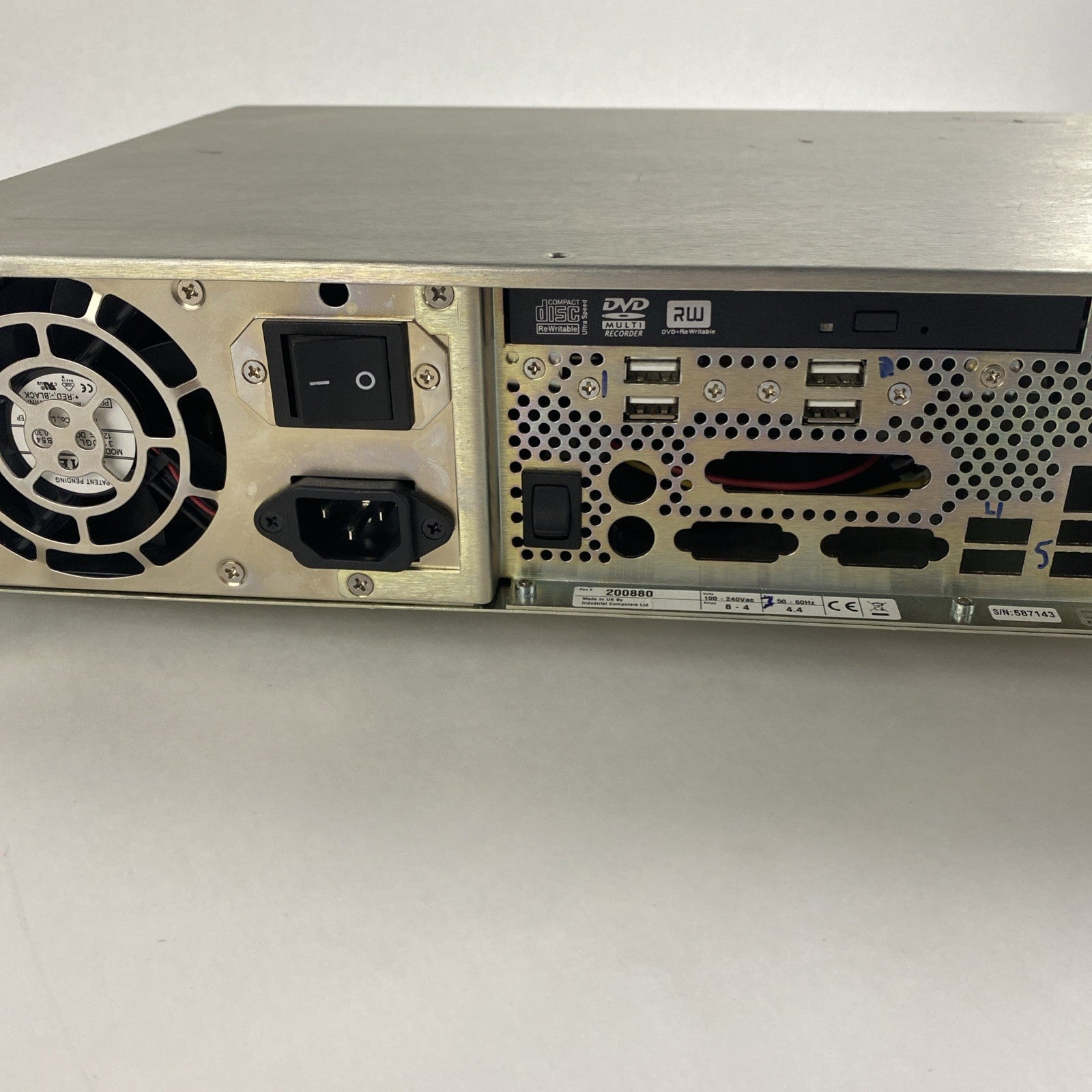 Unbranded 3U MATX Bare Bones Computer Chassis With Emacs HG2-6400P Power Supply2