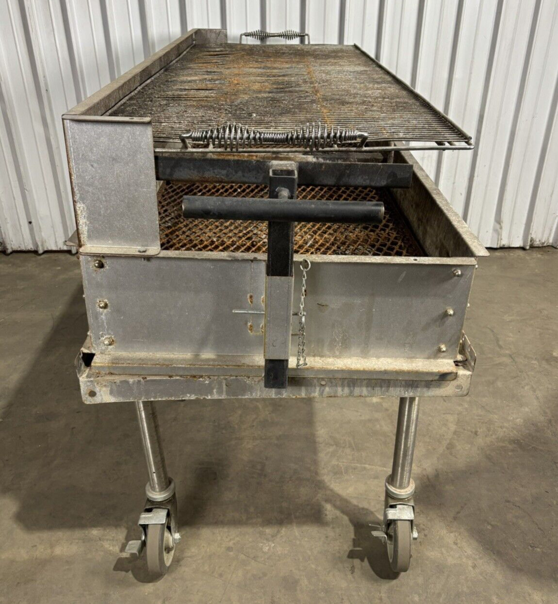Magicater CG-60 MagiKitch'n Commercial Charcoal Grill Catering 60" x 23"
