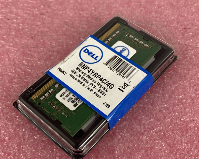 Dell SNP4YRP4C/4G 4GB 2400MHz PC4 Memory Upgrade Laptop Ram