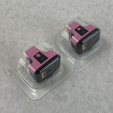 Lot(2) HP PhotoSmart Light Magenta Pink 02 Ink Cartridge NIB Genuine C8775W