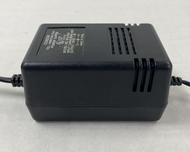 CONDOR Model No. D12-16-D 120VAC 60Hz 32W 12VDC 1.5A Power Supply