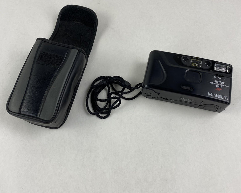 Minolta AF102 35mm Film Camera With Red-Eye Reduction