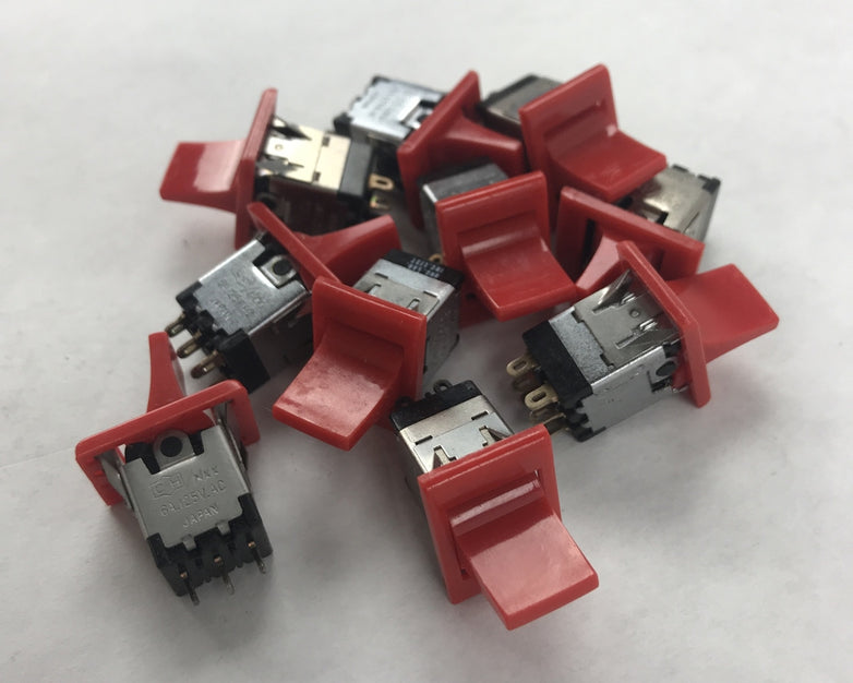 Lot of 10 Cutler Hammer DPDT Switch 6A/125VAC NKK