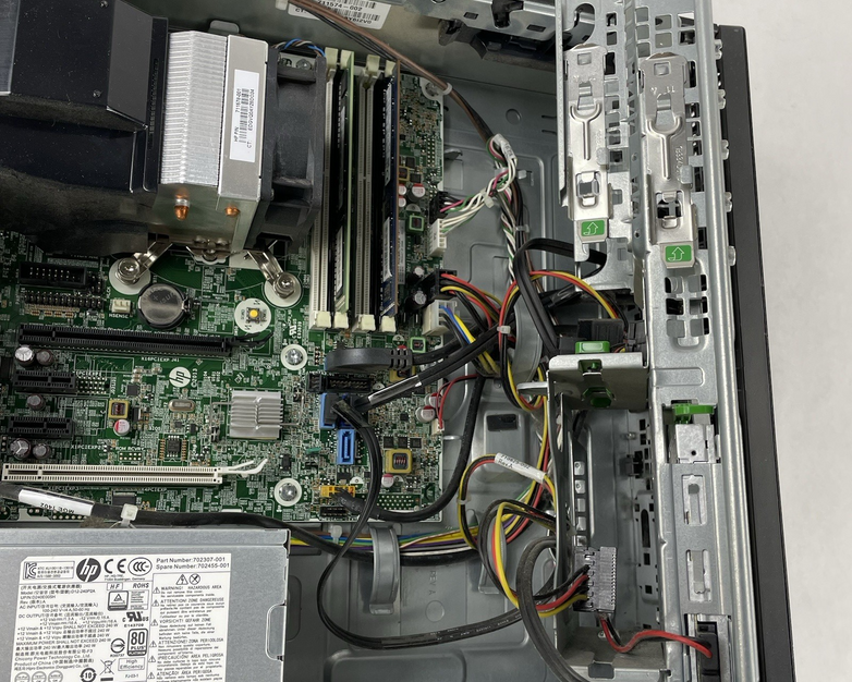 HP EliteDesk 800 G1 SFF i5-4570 3.20 GHz 8 GB RAM No HDD/OS