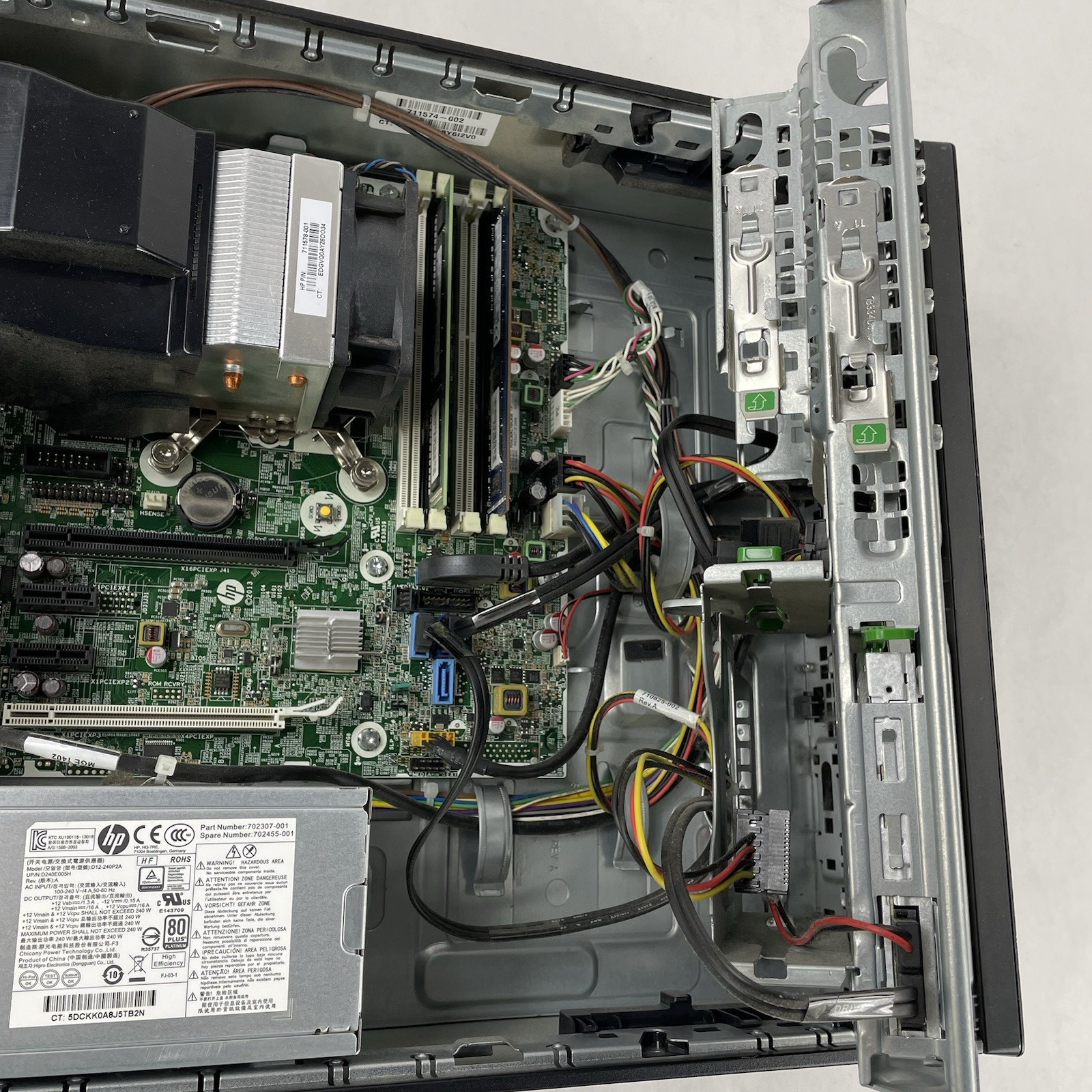 HP EliteDesk 800 G1 SFF i5-4570 3.20 GHz 8 GB RAM No HDD/OS11