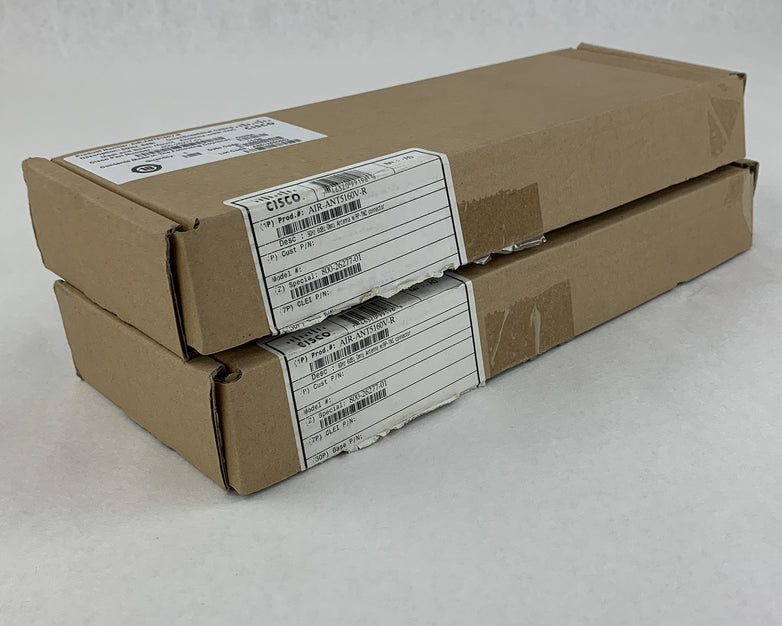 Cisco 800-26277-01 AIR-ANT5160V-R Mast and Beam Mount 5GHz 6dBi Lot of 2x